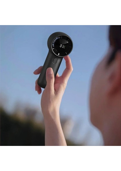 Taşınabilir Vantilatör El Tipi Kamp 3000MAH USB Şarj Edilebilir Elektrikli 100 Hızı Kanatsız Hava Soğutucu, B (Yurt Dışından) fırsatları