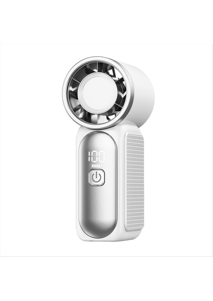 Mini Taşınabilir El Vantilatörü, LED Ekranlı 3,5 Inç 16900 Rpm Yüksek Hızlı Turbo Fanlar, Kadınlar, Kızlar, Erkekler, Seyahat, Açık Hava Için (Yurt Dışından)