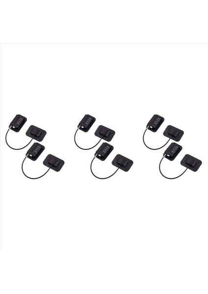 6'lı Paket Buzdolabı Kilidi Kombinasyonlu, Çocuklar Için Güvenli Buzdolabı, Çocuk Güvenlik Dolap Pencere Kilitleri, Bebek Kapısı (Yurt Dışından)