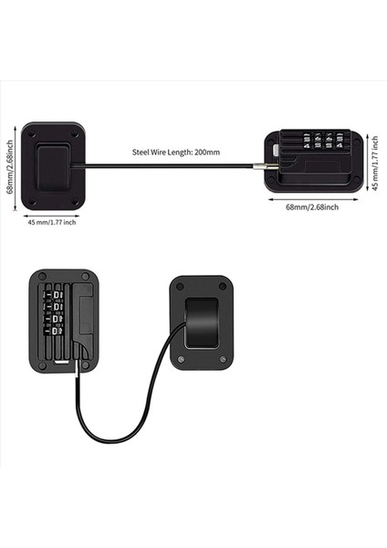 6'lı Paket Buzdolabı Kilidi Kombinasyonlu, Çocuklar Için Güvenli Buzdolabı, Çocuk Güvenlik Dolap Pencere Kilitleri, Bebek Kapısı (Yurt Dışından) fırsatları