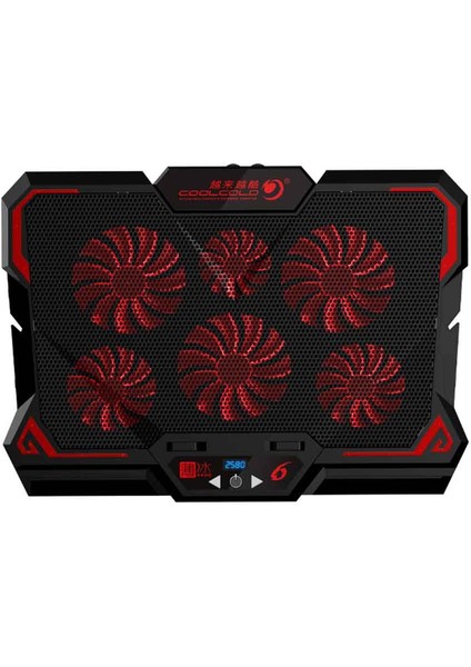 12.1-17.3 Inç Dizüstü Bilgisayarlar Için Dizüstü Bilgisayar Soğutma Pedi Oyun Soğutucu Fan Standı (Yurt Dışından)