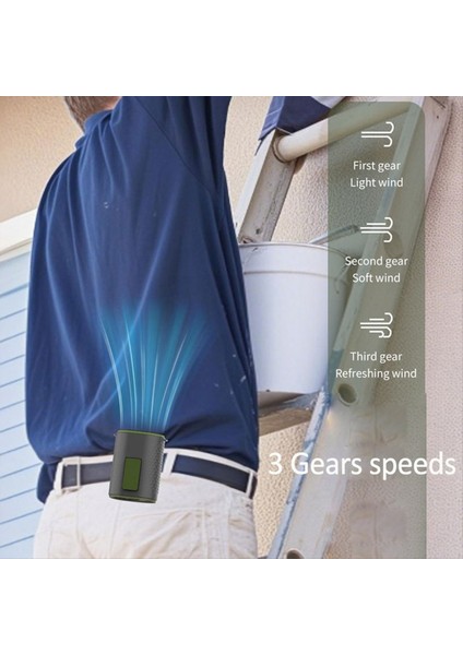 Bel Askılı Vantilatör Açık Hava Acil Durum Işığı Taşınabilir Soğutma Boyun A (Yurt Dışından) fırsatları