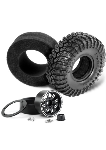 1/10 Rc Paletli Araç Axial SCX10 Wraith RR10 Capra Trx4 A Için 4 Adet 115 mm Metal 1,9 Inç Beadlock Jant Lastiği Seti (Yurt Dışından) fiyatları