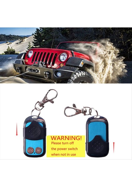 Atv Suv Kamyon Alıcı Modülü Verici El Kumandası Anahtar Kontrol Cihazı Için Çok Yönlü Kablosuz Vinç Uzaktan Kumanda Kiti (Yurt Dışından) fırsatları
