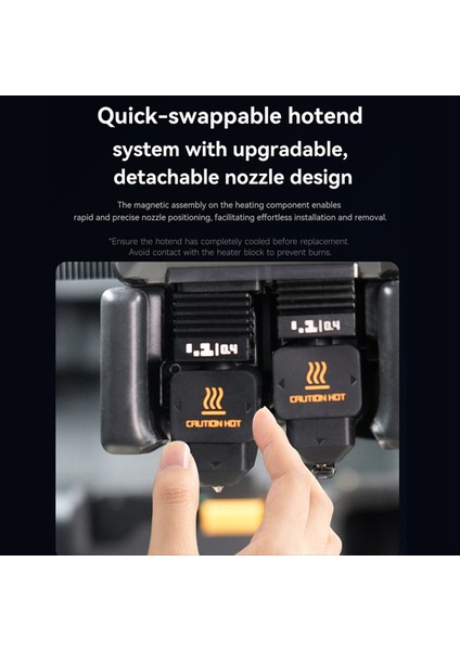 A1 A1MINI Sertleştirilmiş Çelik Nozul 3D Yazıcı Aksesuarları Için H2D Hotend 0.6mm (Yurt Dışından) fiyatları