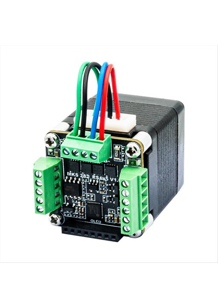 Mks SERVO28D 485 mt Kapalı Döngü Adım Motoru Sürücüsü Cnc 3D Yazıcı Gen-L Foc Sessiz ve Verimli RS485 Modbus (Yurt Dışından)