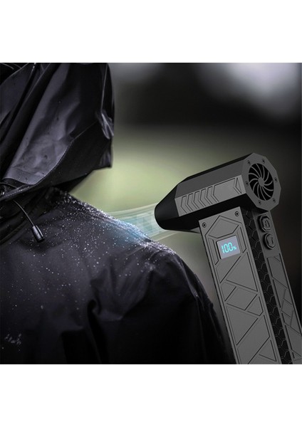 Güçlü Turbo Fan Yüksek Hızlı 130000 Rpm 4 Ayarlanabilir Hızlı Elektrikli Hava Temizleme Kiti Araba Bilgisayar Klavye Lens A (Yurt Dışından)