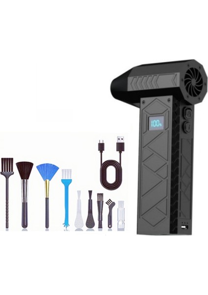 Güçlü Turbo Fan Yüksek Hızlı 130000 Rpm 4 Ayarlanabilir Hızlı Elektrikli Hava Temizleme Kiti Araba Bilgisayar Klavye Lens A (Yurt Dışından) fiyatları