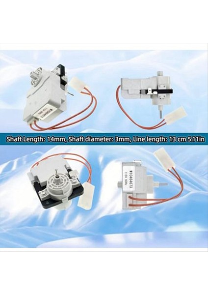 WPW10464673 PS7320664 PS11755167 3020513 115V 60Hz W10464673 Için Buzdolabı Buharlaştırıcı Fan Motoru (Yurt Dışından) modelleri