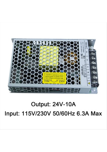 Ir3 V2 Güç Trafosu Ac 115-230V Anahtarlama Kaynağı Dc 24V 10A Adaptör Kemer 3D Yazıcı Için (Yurt Dışından) fırsatları