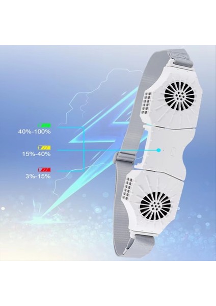 Taşınabilir Kemer Vantilatörü, Hava Sirkülasyon Teknolojisine Sahip Şarj Edilebilir Klipsli Kemer Vantilatörü, Açık Hava Aktiviteleri ve Çalışmalar Için Ideal (Yurt Dışından) indirimleri