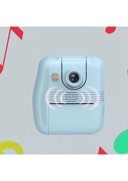 Flip Lens Çocuklar Için Taşınabilir Yazıcı Termal Kağıt Etiketler Mini Yazıcılar Çok Işlevli Dijital Küçük Slr (Yurt Dışından) modelleri