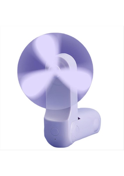 Katlanabilir El Tipi Vantilatör USB Sessiz Öğrenci Açık Hava Masaüstü Taşınabilir Mini Küçük Hediye (Yurt Dışından)