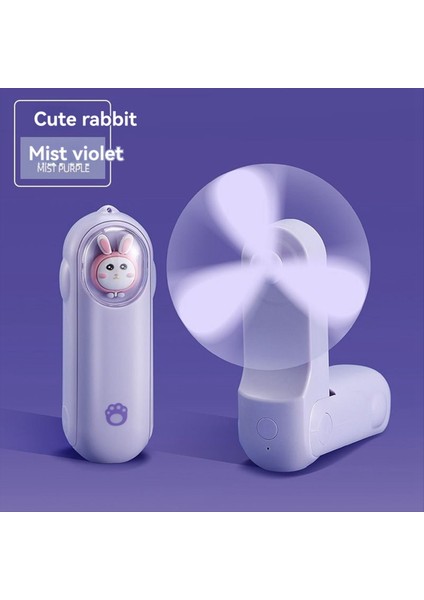Katlanabilir El Tipi Vantilatör USB Sessiz Öğrenci Açık Hava Masaüstü Taşınabilir Mini Küçük Hediye (Yurt Dışından) fiyatları