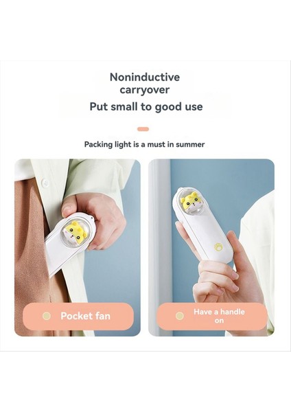 Katlanabilir El Tipi Vantilatör USB Sessiz Öğrenci Açık Hava Masaüstü Taşınabilir Mini Küçük Hediye (Yurt Dışından) fırsatları