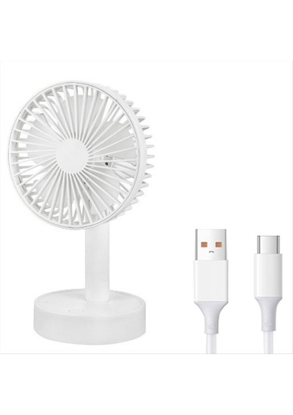 USB Şarjlı Vantilatör Yatak Odası, Yatak Başucu, Ofis Masaüstü El Tipi Dış Mekan Mini Taşınabilir B'ye Uygundur (Yurt Dışından)