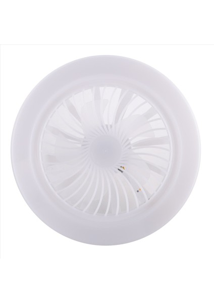 Entegre Işıklı 30W Tavan Vantilatörü E27 Uzaktan Aydınlatma Yatak Odası Oturma Odası Anahtar Kontrolü Ev Lambası A (Yurt Dışından) modelleri