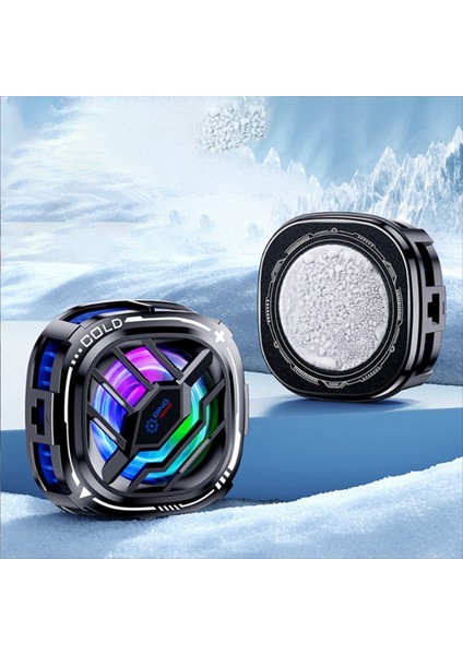 X76PRO Cep Telefonu Soğutucu, Yarı Iletken Soğutma Çipli Soğutucu Fan, Rgb Mobil (Yurt Dışından) fiyatları