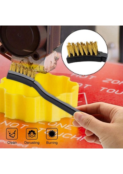 3D Yazıcı Nozul Temizleme Alet Seti Aksesuarları Iğne Fırçalı Sökme Sarı (Yurt Dışından) fırsatları