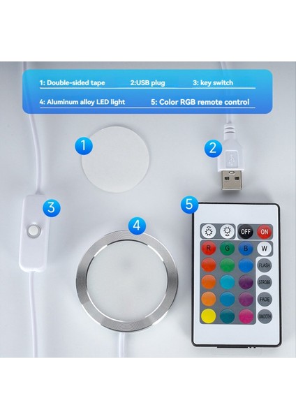 2 Set LED Lamba Kiti Ayarlanabilir Işık Parçaları Donanım Dıy Modeli Kabuksuz 3D Baskı (Yurt Dışından) fırsatları