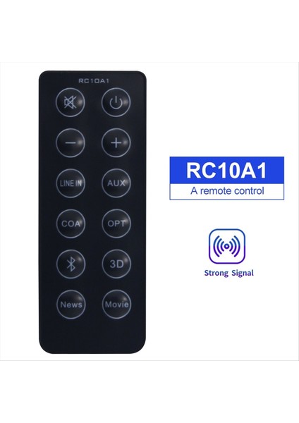B3 Ses Hoparlör Sistemi Için RC10A1 Uzaktan Kumanda Değişimi (Yurt Dışından) modelleri