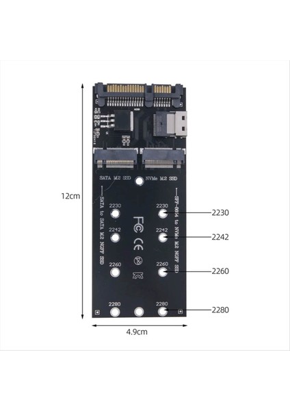 M2 SSD Adaptörü M.2 Ngff'den + Nvme SFF-8654 Dönüştürücü Genişletme Kartı (Yurt Dışından) indirimleri