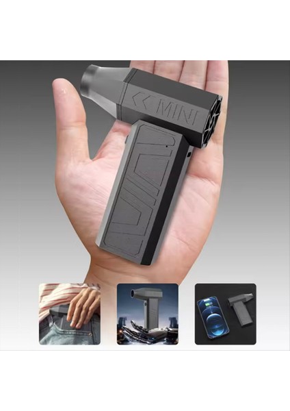 X3-A 130000 Rpm Mini Fan Yüksek Hızlı Toz Üfleyici Motor 41 M/s Elde Taşınabilir Şiddetli Elektrikli Hava Tozlayıcı (Yurt Dışından) fiyatları