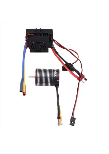 1/10 Rc Araba Kamyon Parçaları Için 60A Esc Kombosu ile Su Geçirmez 3650 Fırçasız Motor 3600KV (Yurt Dışından) fiyatları