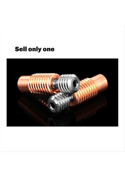 Bimetal V6 Titanyum Alaşımlı Boğaz Bimetal Isı Kesici Hotend Isıtıcı Bloğu (Yurt Dışından) indirimleri