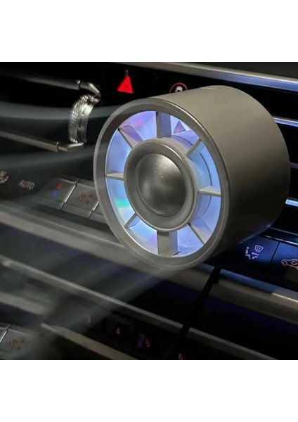 Araba Klima Çıkış Fanı A/c Mini Için Gradyan Renkli Ortam Işığı Fanları (Yurt Dışından) fiyatları