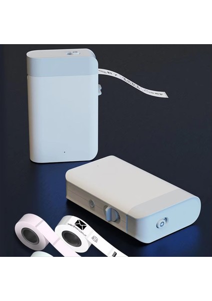 Şarj Edilebilir Pil ve Dahili Kesici ile Bluetooth Uyumlu Mini Bluetooth Etiket Yazıcısı (Yurt Dışından) modelleri