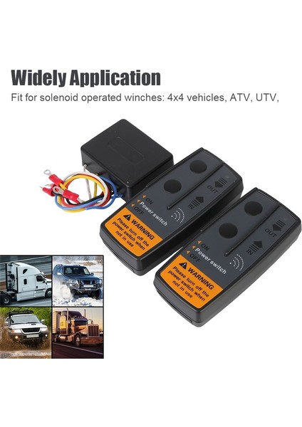 2.4g 12V 24V Elektrikli Vinç Anahtarı Kontrol Cihazı Evrensel Kablosuz Uzaktan Kumanda Kurtarma Arazi Atv Römorku Için 72W (Yurt Dışından) fırsatları