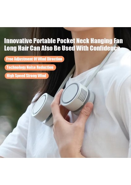 Yeni Depolama Askılı Boyun Vantilatörü Açık Hava Yapraksız Tembel Kişi USB Büyük Taşınabilir Aromaterapi (Yurt Dışından) fiyatları