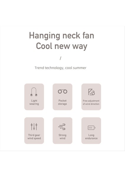 Yeni Depolama Askılı Boyun Vantilatörü Açık Hava Yapraksız Tembel Kişi USB Büyük Taşınabilir Aromaterapi (Yurt Dışından) modelleri