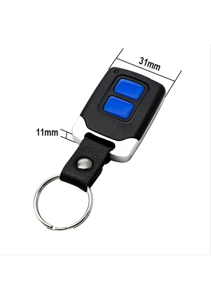 3 Adet Garaj Kapısı Uzaktan Kumandası 433 Mhz 2 Tuşlu Kablosuz Sürgülü Kapı Kontrol Cihazı Klon Kopyalama Fonksiyonu ile (Yurt Dışından) indirimleri