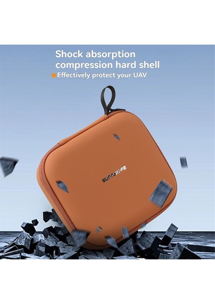 Flip Saklama Çantası Taşınabilir Drone Koruma Kutusu El Çantası Akıllı Kontrol Cihazı Aksesuarları A (Yurt Dışından) modelleri