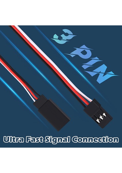 15 Adet Servo Uzatma Kablosu Erkek - Dişi Kablo (11,8 Inç) (Yurt Dışından) fiyatları