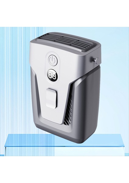 USB El Tipi Vantilatör Klipsli 3.7V/1.2A Küçük Klima Kanatsız 12000MAH Power Bank 3 Vitesli Sessiz Mavi (Yurt Dışından) fiyatları