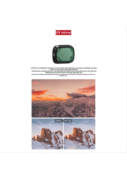 Mini 3 Pro Filtre Seti Uv Cpl Ndpl Değiştirme Kiti Kamera Koruma Lensi Için (Yurt Dışından) indirimleri