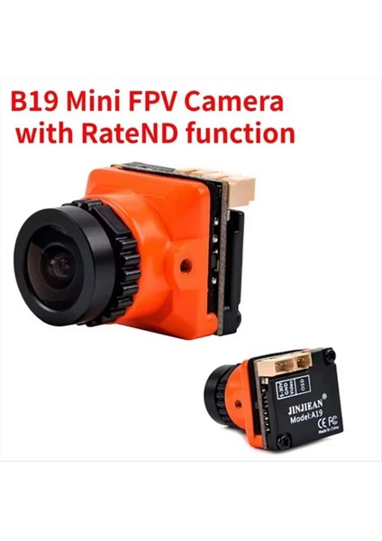 Fpv Kamera 1800TVL 5mp 2.1mm 1/8 Inç Starlight Sensörü 5V-40V Ntsc/pal Osd ile Rc Yarış Drone Dıy Parçaları Kırmızı (Yurt Dışından) fiyatları