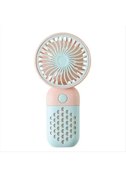 Sevimli Karikatür El Tipi Şarj Fanı, Öğrenciler Için Taşınabilir Mini USB Fan, Küçük Cep Boyutunda Soğutma Cihazı (Yurt Dışından)