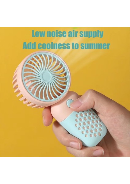 Sevimli Karikatür El Tipi Şarj Fanı, Öğrenciler Için Taşınabilir Mini USB Fan, Küçük Cep Boyutunda Soğutma Cihazı (Yurt Dışından) fırsatları