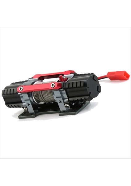 1/8 1/10 Rc Paletli Araç Eksenel SCX10 Trx4 D90 Km2 Yükseltme Parçaları Için Çift Motorlu Metal Simüle Vinç, Kırmızı (Yurt Dışından) fırsatları