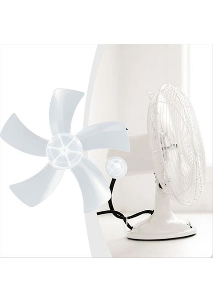 12 Inç Plastik Fan Pervanesi, Somun Kapaklı 5 Kanat, Ayaklı Kaide Yaprakları Masa Vantilatörü Genel Aksesuarları, A (Yurt Dışından) fiyatları
