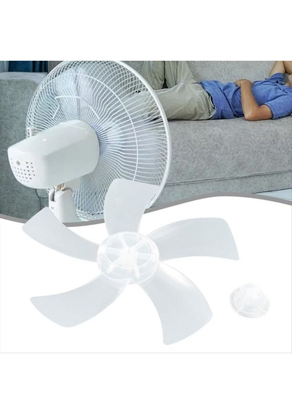 12 Inç Plastik Fan Pervanesi, Somun Kapaklı 5 Kanat, Ayaklı Kaide Yaprakları Masa Vantilatörü Genel Aksesuarları, A (Yurt Dışından) fırsatları
