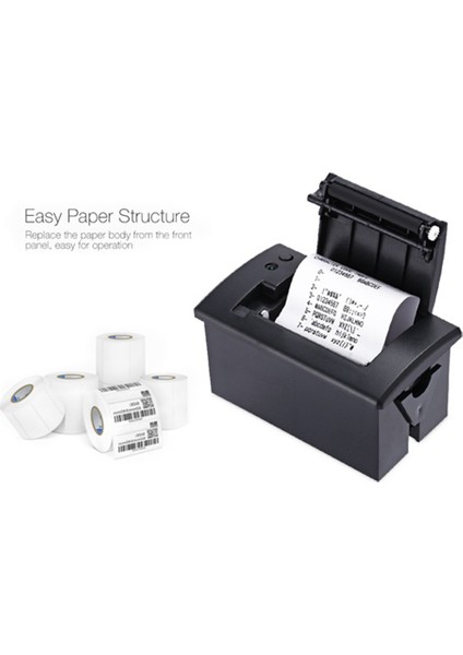 Mini 58MM Panel Gömülü Termal Yazıcı, Fiş, Bilet, Esc Pos, Android 5V-9V QR701 Için Ttl Arayüzlü Kullanım (Yurt Dışından) indirimleri