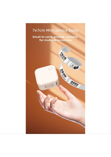Android / Ios Için Taşınabilir Termal Etiket Yazıcısı Mini Cep Mobil Kablosuz Kendinden Yapışkanlı Etiket Yapıcı (Yurt Dışından) fiyatları