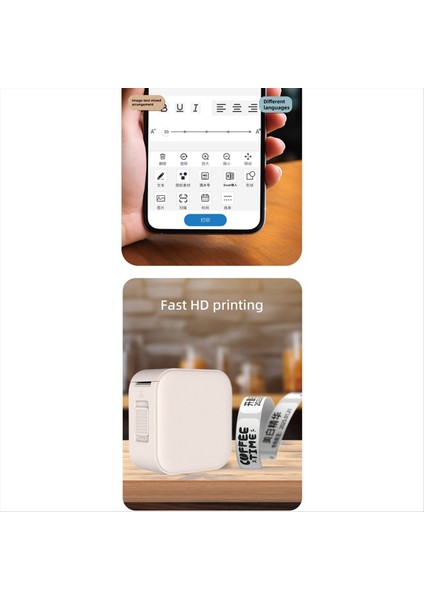 Android / Ios Için Taşınabilir Termal Etiket Yazıcısı Mini Cep Mobil Kablosuz Kendinden Yapışkanlı Etiket Yapıcı (Yurt Dışından) fırsatları