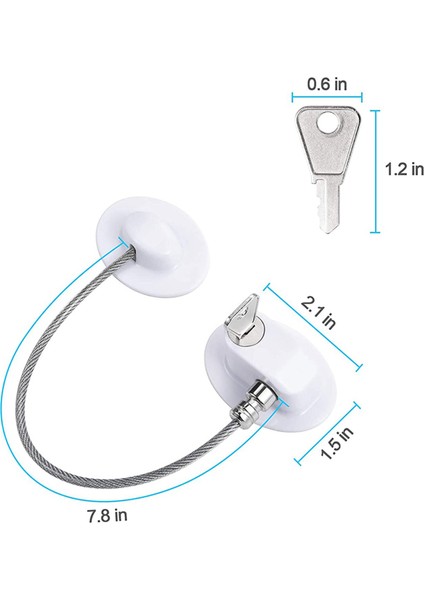 Adet Buzdolabı Kilidi, Çocuklar Için Buzdolabı Kilidi, Çocuklar Için Mini Kilitler, Kapıda Kullanılan Dondurucu (Yurt Dışından) indirimleri