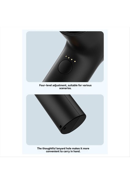 Taşınabilir El Tipi Vantilatör Güçlü Türbin Mini 36000 Rpm Yüksek Hızlı Şarj Edilebilir Elektrikli Siyah (Yurt Dışından) fiyatları